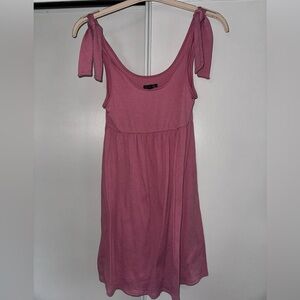 Wild Fable Pink Tie-Strap Mini Dress